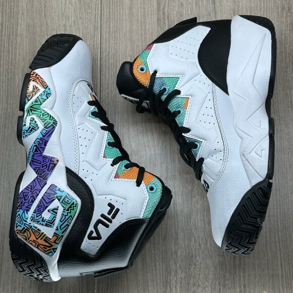 FILA  Athletic Shoes Womens Sz 9 Lace Up Sneakers 5BM01759-175 White Multicolor - Picture 6 of 12